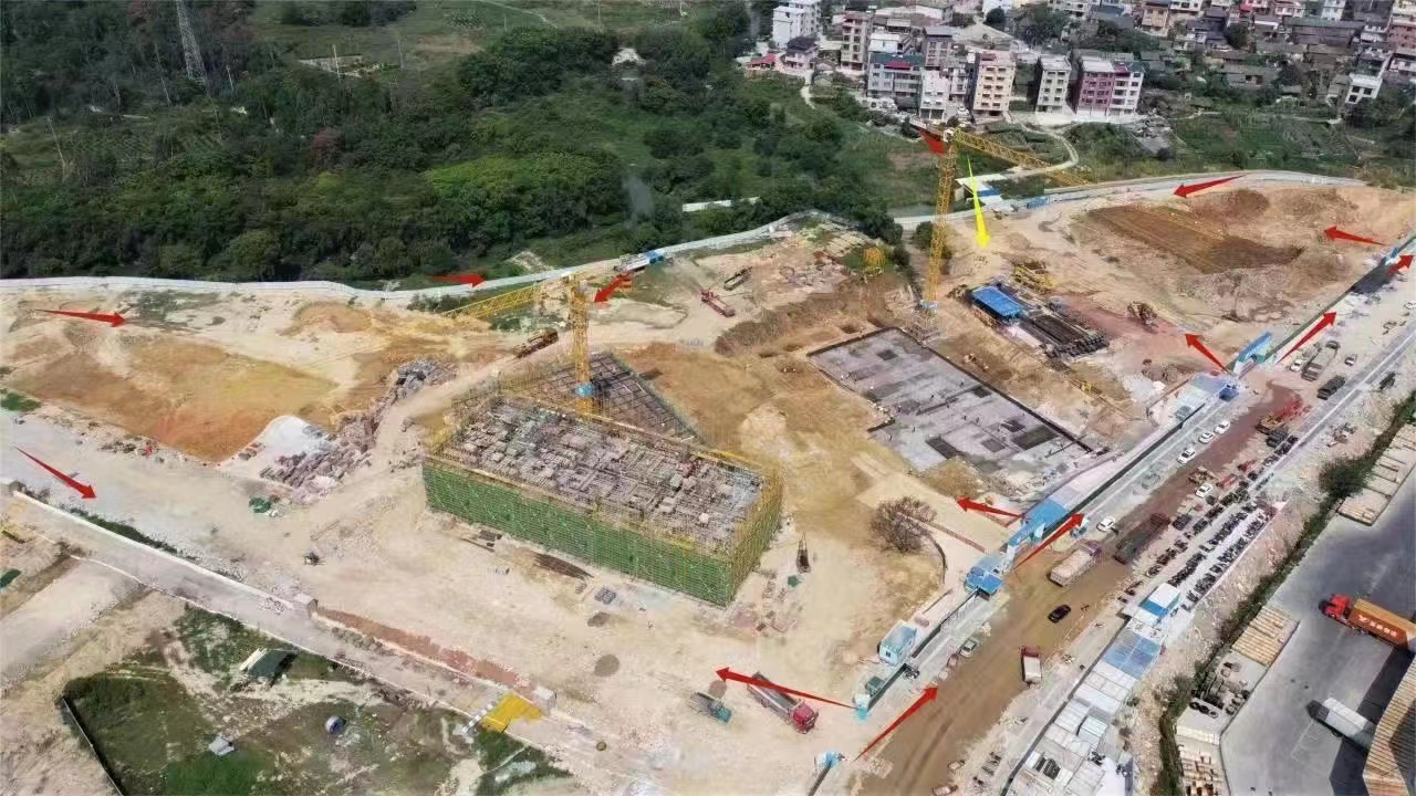 兴安县中建八局项目塔吊监控安装